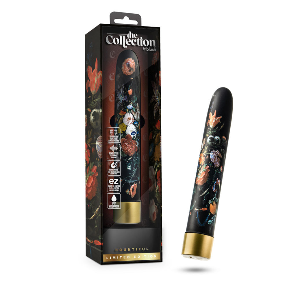 The Collection Bountiful 7" Rechargeable Vibe Flora | 819835026556 | Discreet Personal Wellness