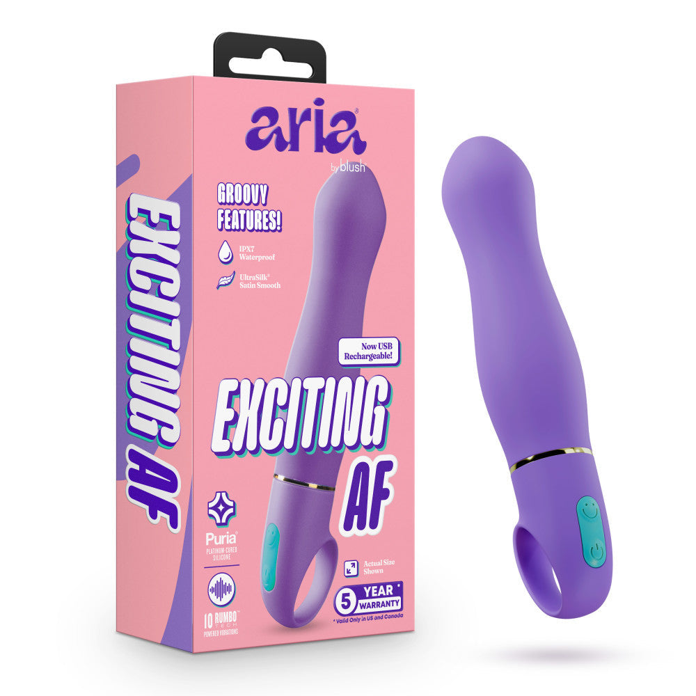 Aria Exciting AF 2.0 Indigo | 819835029083 | Discreet Personal Wellness