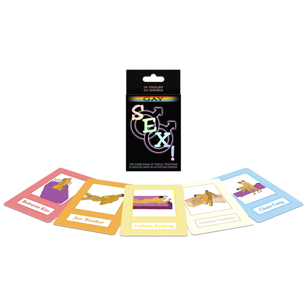 Gay Sex! The Card Game | 825156102343 | Discreet Personal Wellness
