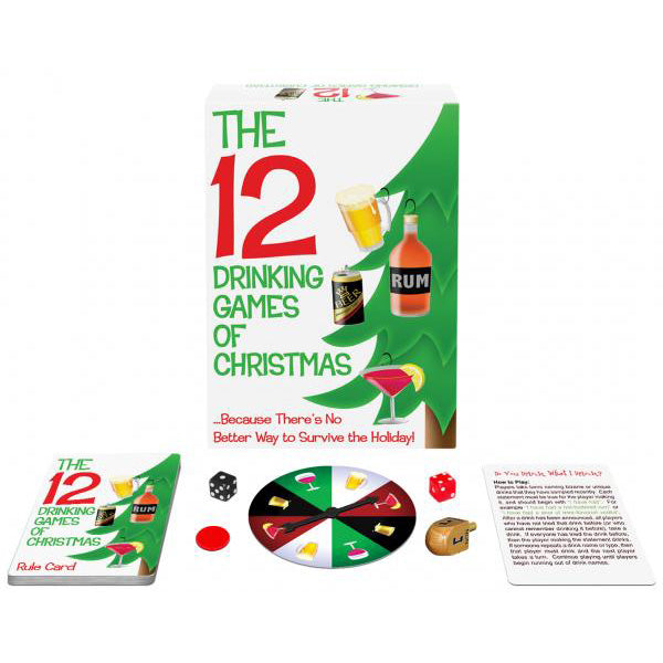 The 12 Drinking Games Of Christmas | 825156106884 | Discreet Personal Wellness