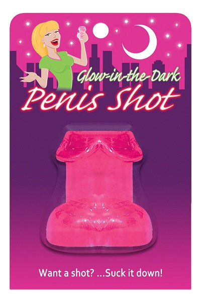 Glowing Penis Shot - Pink | 825156108260 | Discreet Personal Wellness