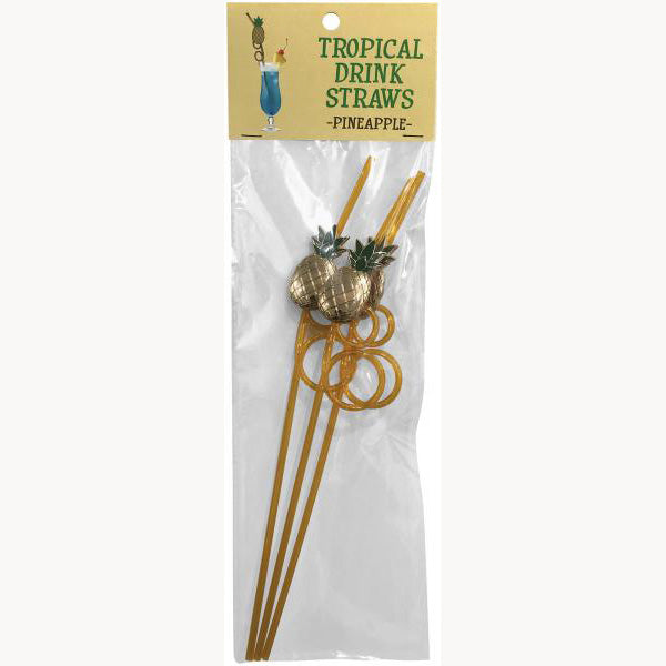Tropical Drinking Straw Pineapple | 825156110317 | Discreet Personal Wellness