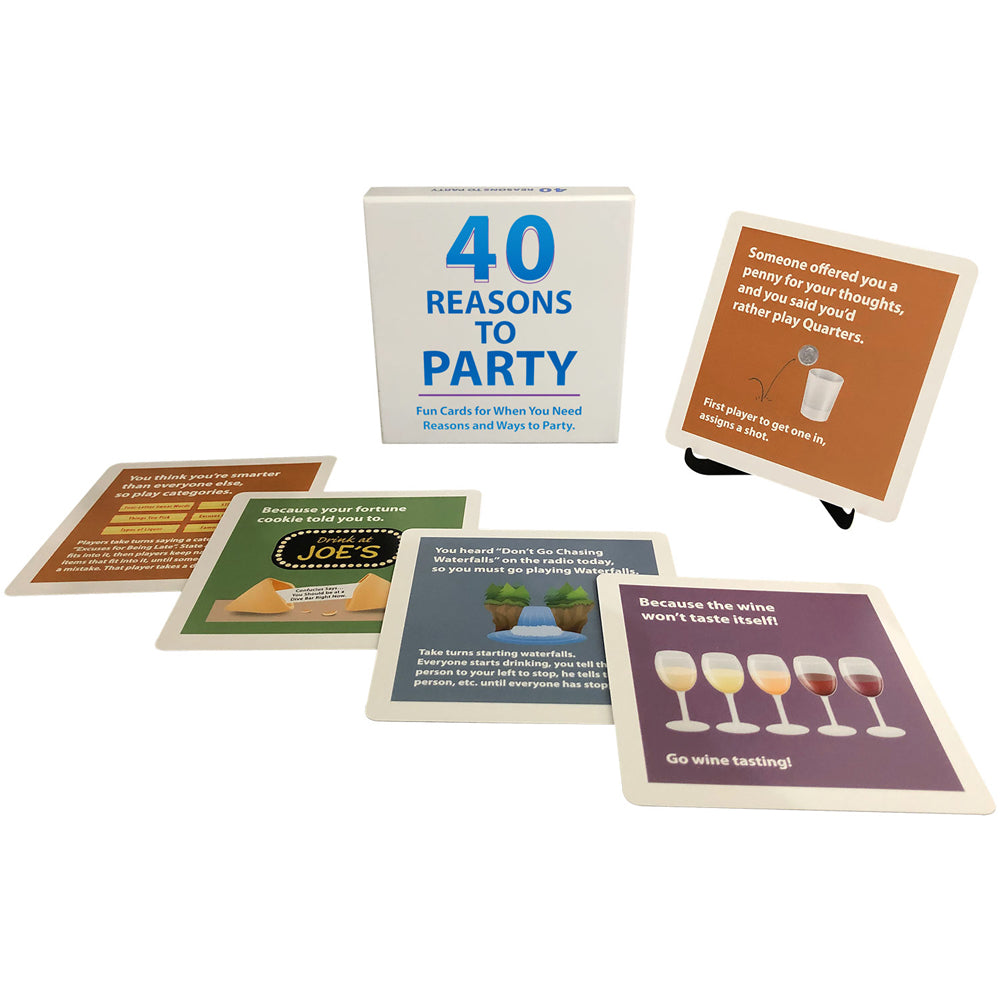 40 Reasons To Party | 825156111482 | Discreet Personal Wellness