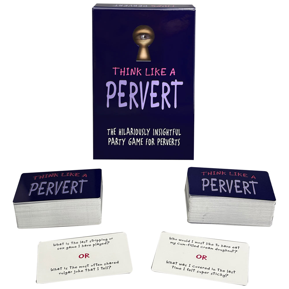 Think Like A Pervert | 825156111772 | Discreet Personal Wellness