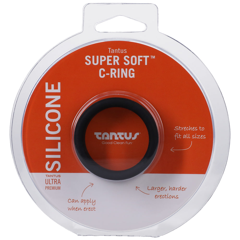 Soft C-Ring Onyx | 830539002165 | Discreet Personal Wellness