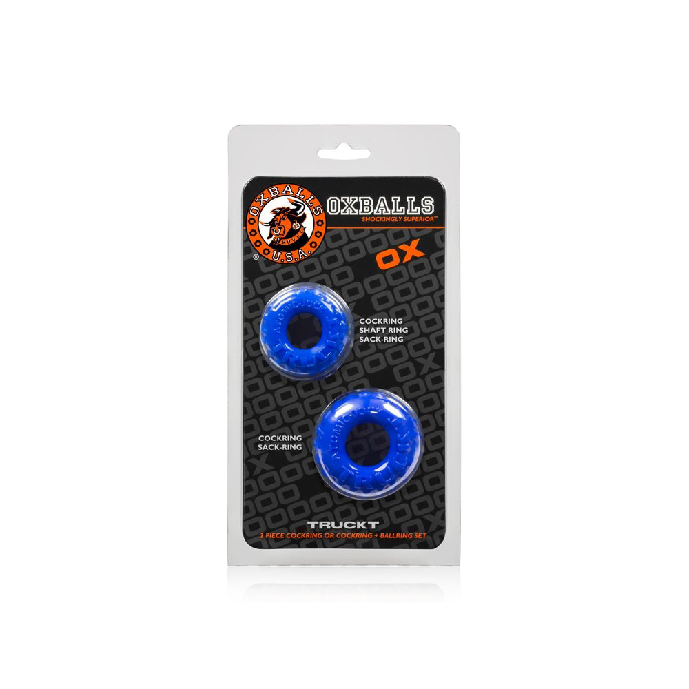 Truckt Penisring Police Blue | 840215100603 | Discreet Personal Wellness