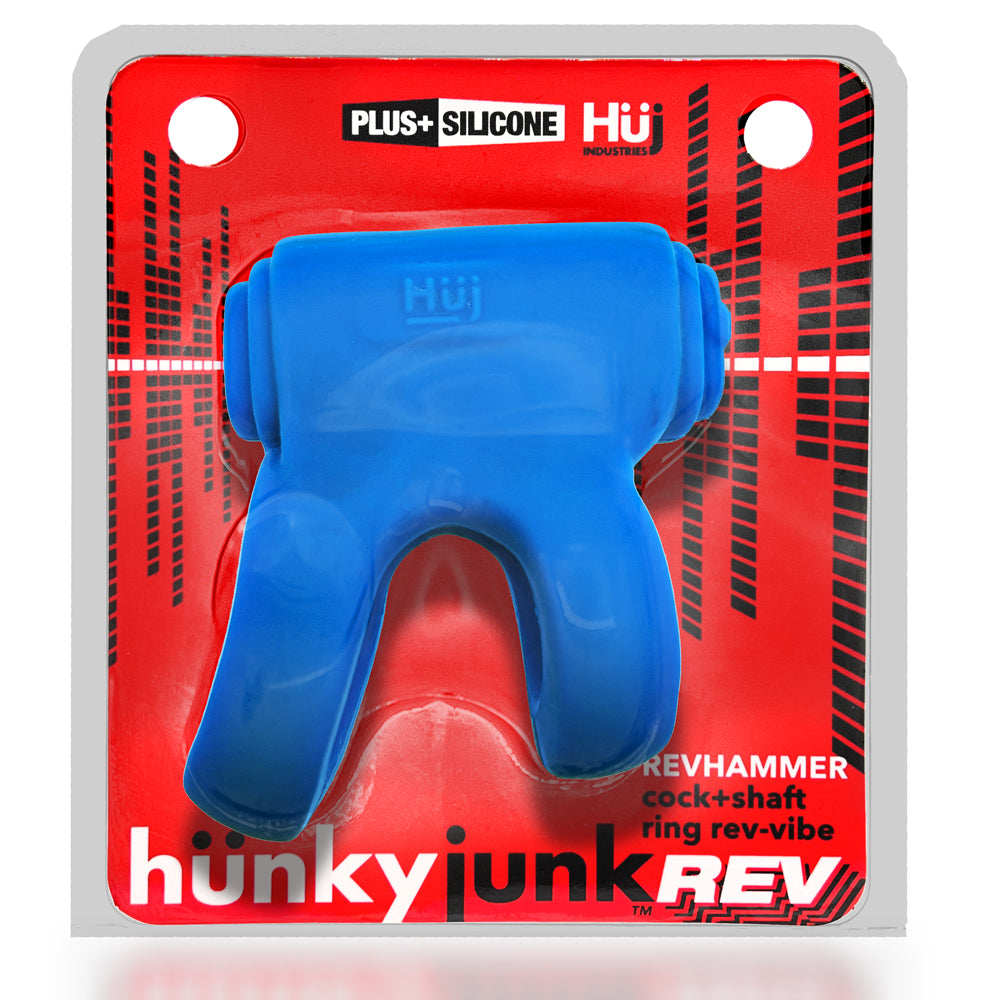 Revhammer Shaft Teal Ice W/ Black Vibe | 840215121516 | Discreet Personal Wellness