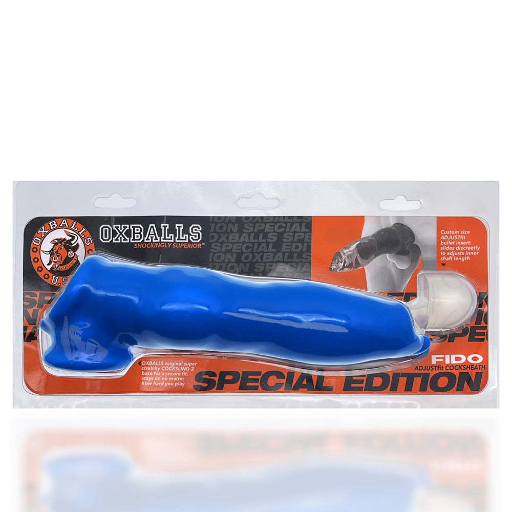 Fido Penisheath Teal | 840215121882 | Discreet Personal Wellness
