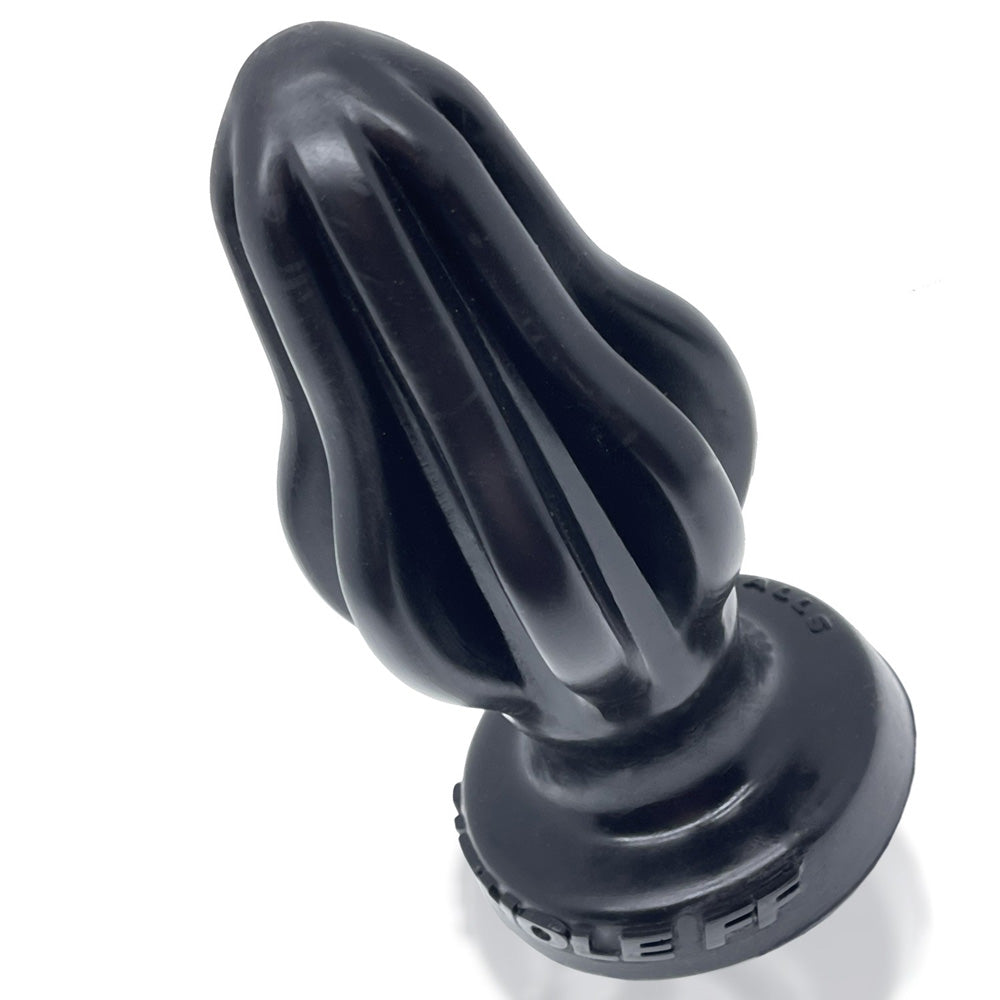 Airhole-2 Finned Plug Black Medium | 840215122223 | Discreet Personal Wellness