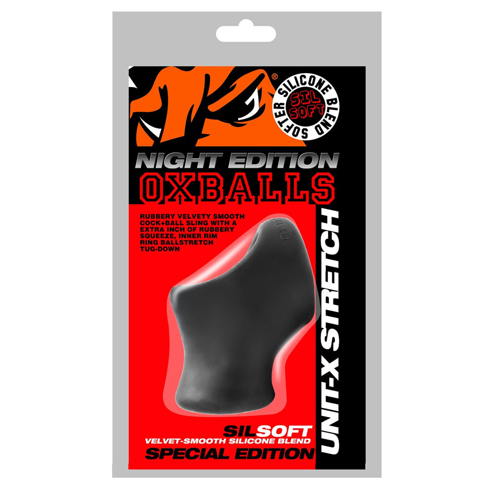 Unit-X Stretch Penis Sling Night Edition | 840215126559 | Discreet Personal Wellness