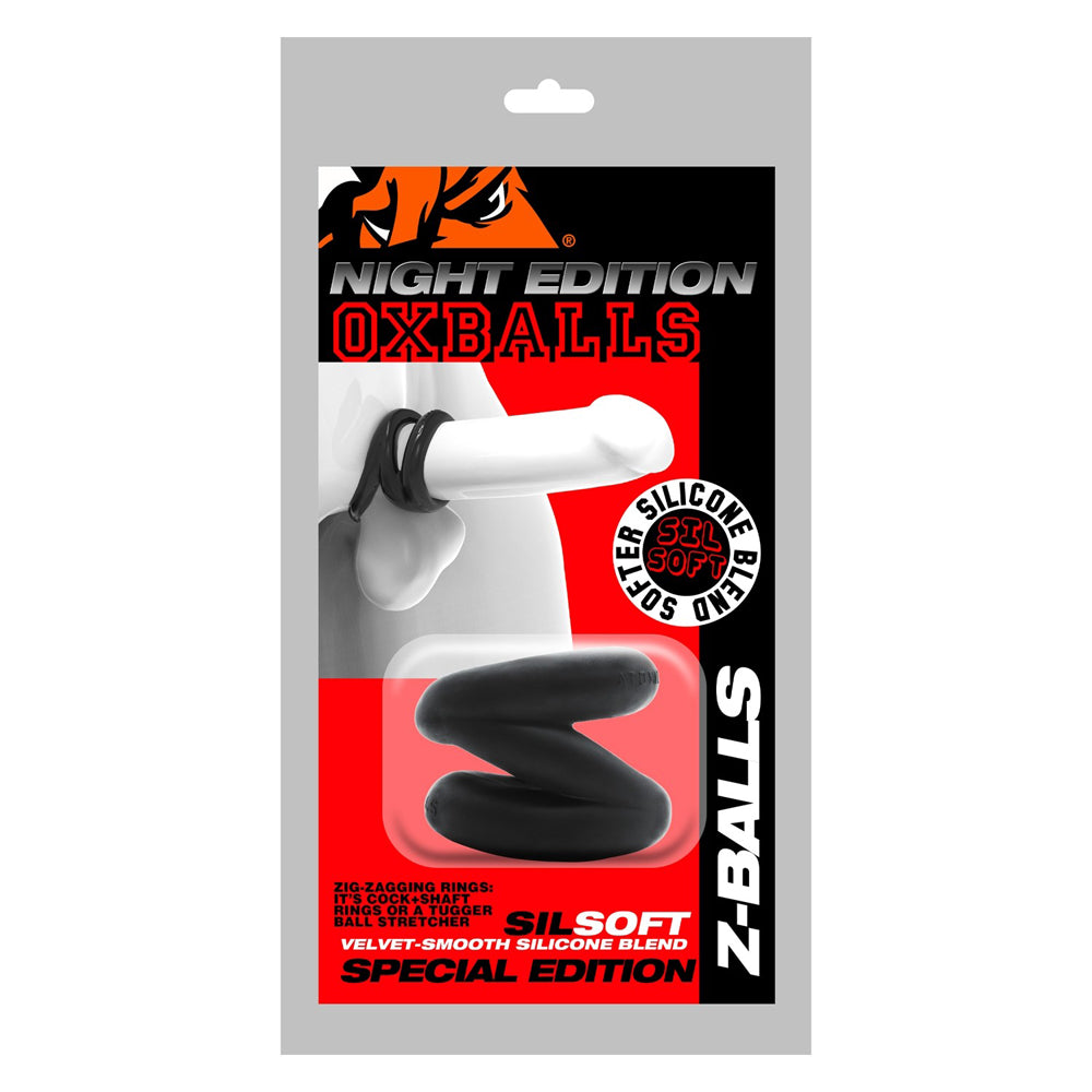Z-Balls Triple Stack Penisring Night Edition | 840215126566 | Discreet Personal Wellness