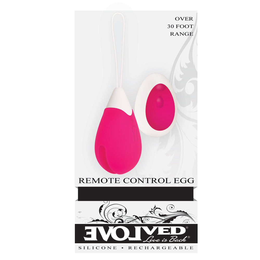 Rechargeable Remote Control Egg | 844477011271 | Discreet Personal Wellness