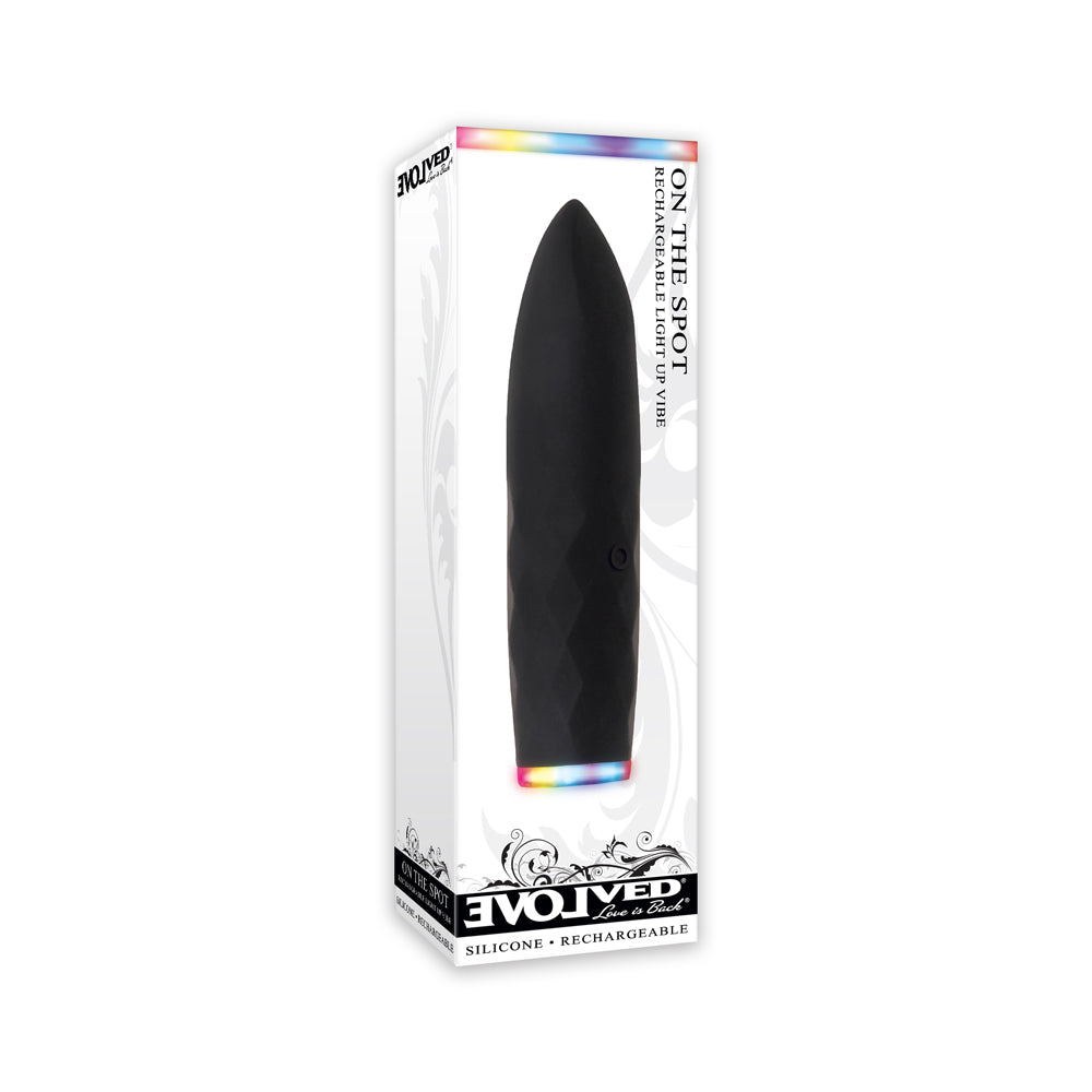 On The Spot Black Bullet Vibrator | 844477012742 | Discreet Personal Wellness