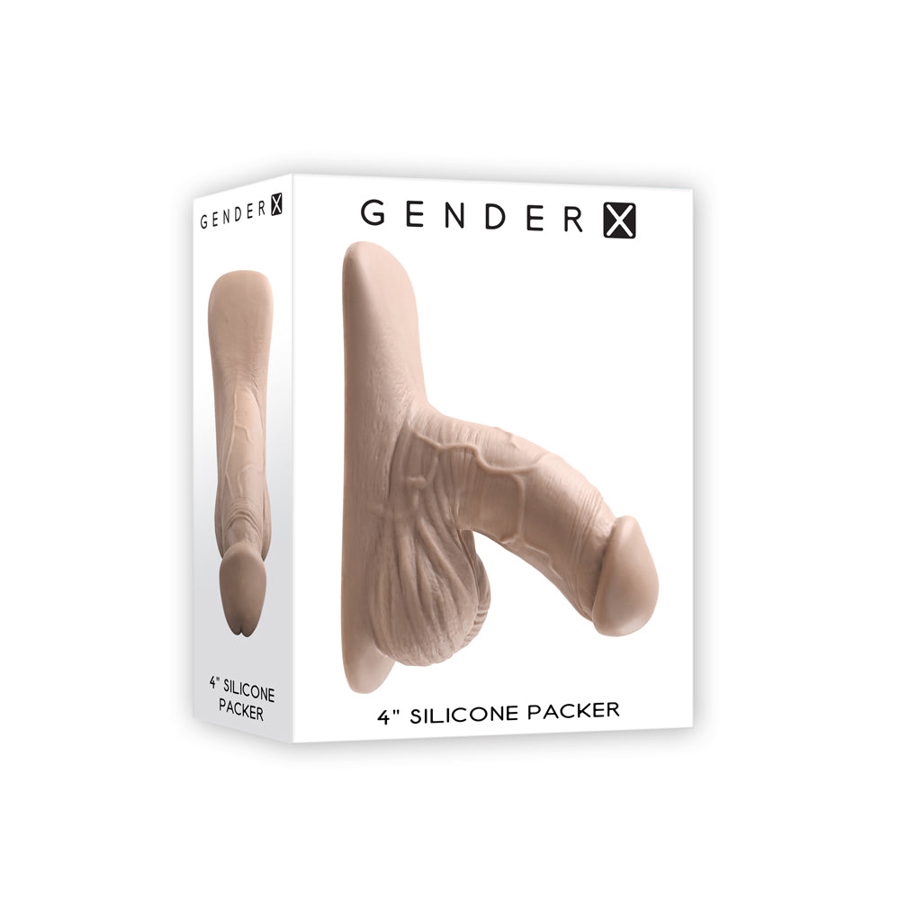 4'' Silicone Packer Light Silicone | 844477020969 | Discreet Personal Wellness