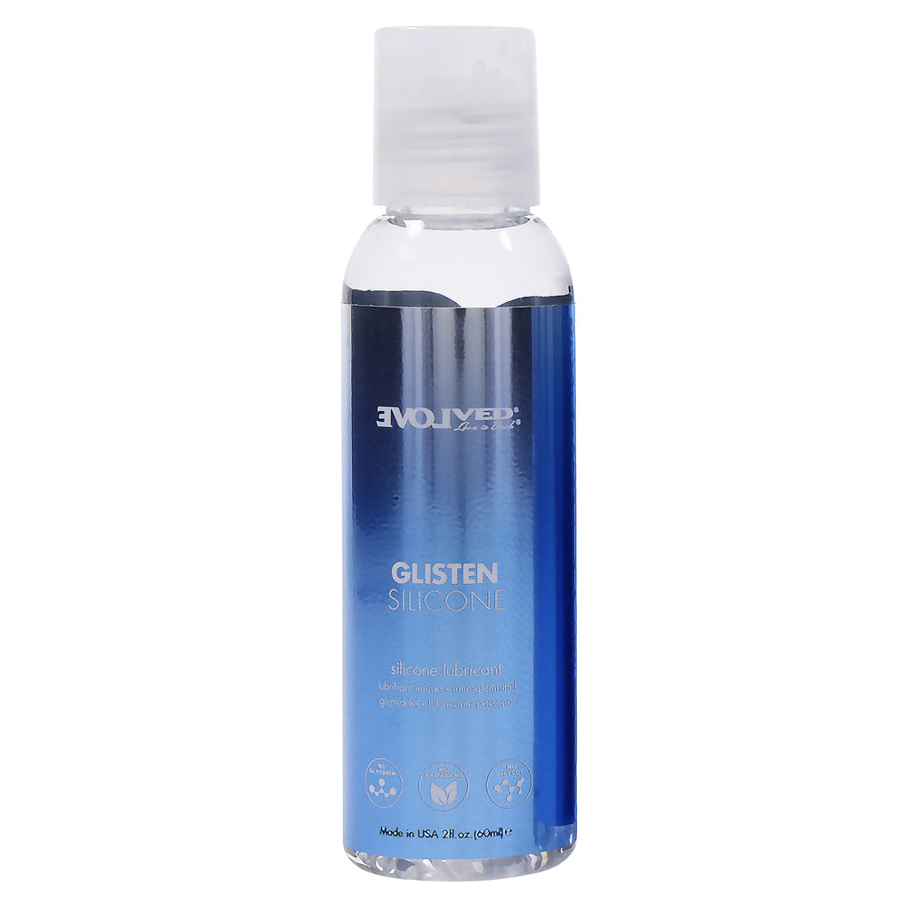 Glisten Silicone Silicone Lubricant 2 oz. | 844477024455 | Discreet Personal Wellness