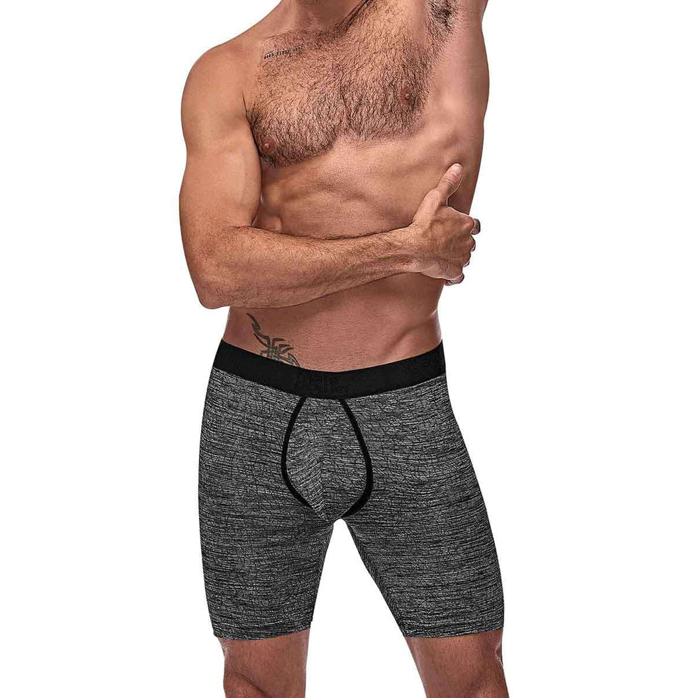 Peak Performance Long Leg Short Grey Medium | 845830084406 | Discreet Personal Wellness