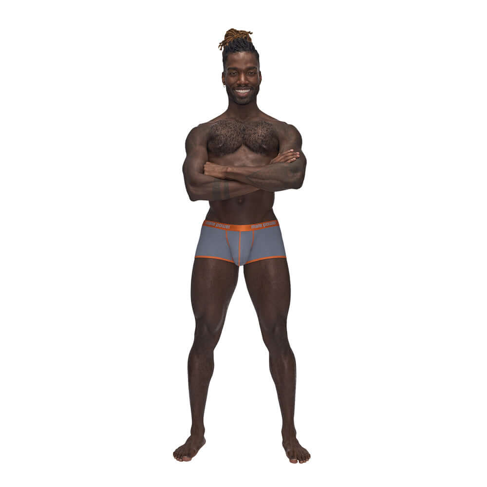 Casanova Uplift Short Grey Large | 845830086561 | Discreet Personal Wellness