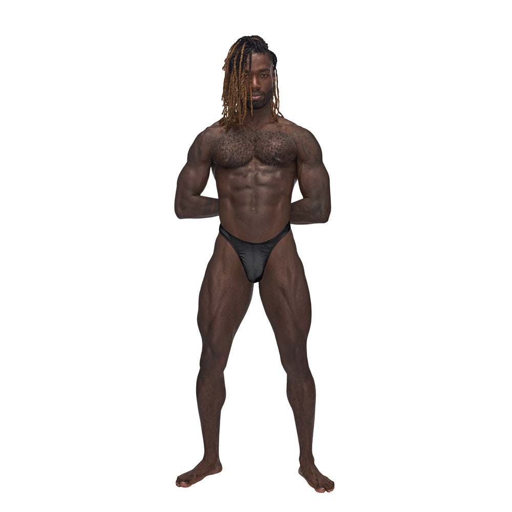 Barely There Bong Thong Black S/M | 845830086875 | Discreet Personal Wellness
