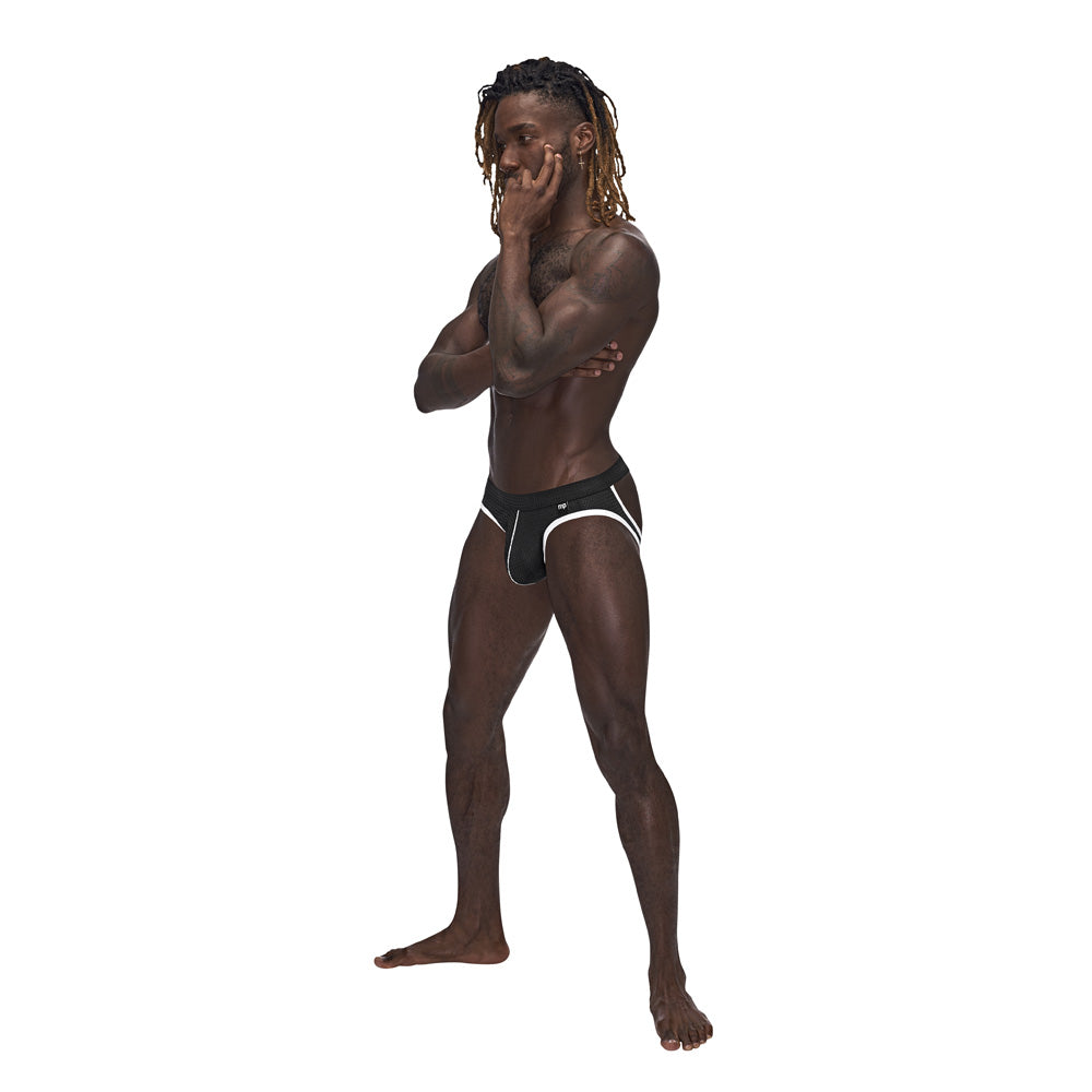 Sport Jock Black L/Xl | 845830087056 | Discreet Personal Wellness