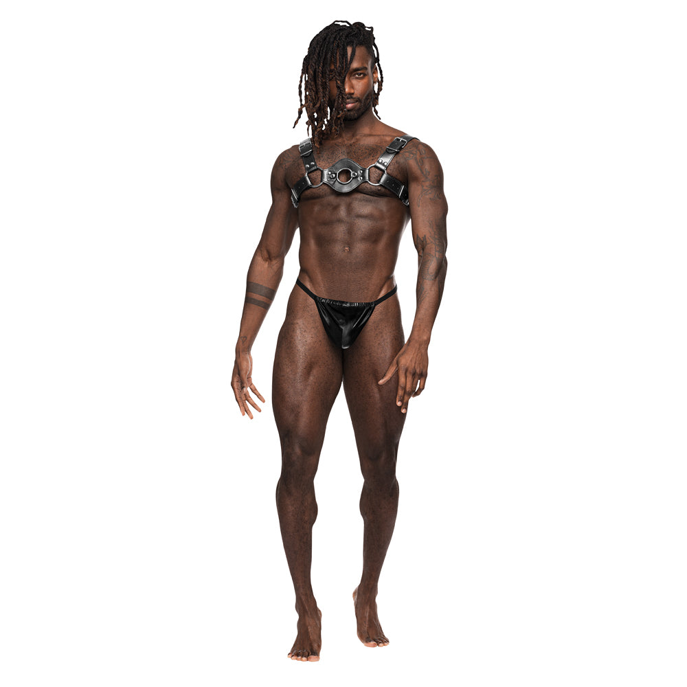 Libra Leather Harness | 845830087179 | Discreet Personal Wellness
