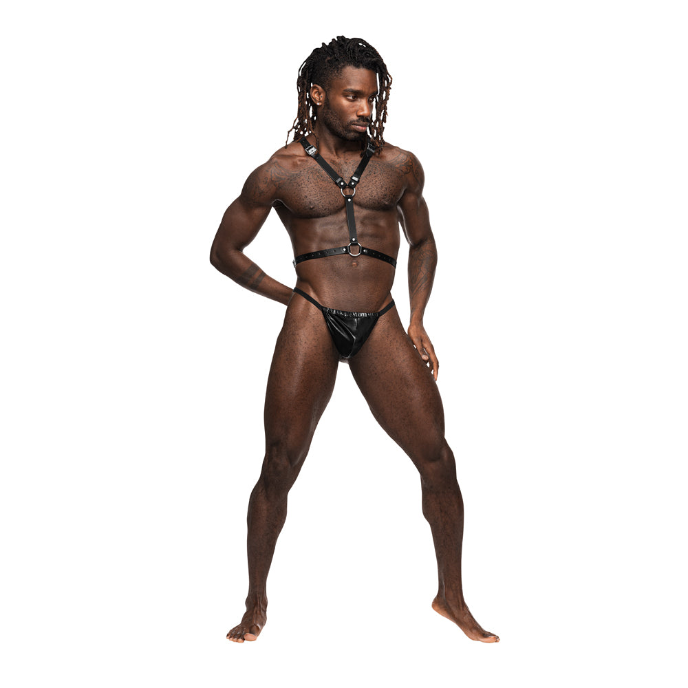 Sagittarius Leather Harness | 845830087193 | Discreet Personal Wellness