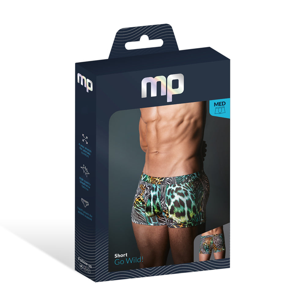 Go Wild! Uplift Mini Short Multi Animal X-Large | 845830093729 | Discreet Personal Wellness