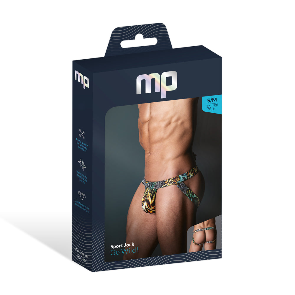 Go Wild! Sport Jock Multi Animal L/XL | 845830093743 | Discreet Personal Wellness