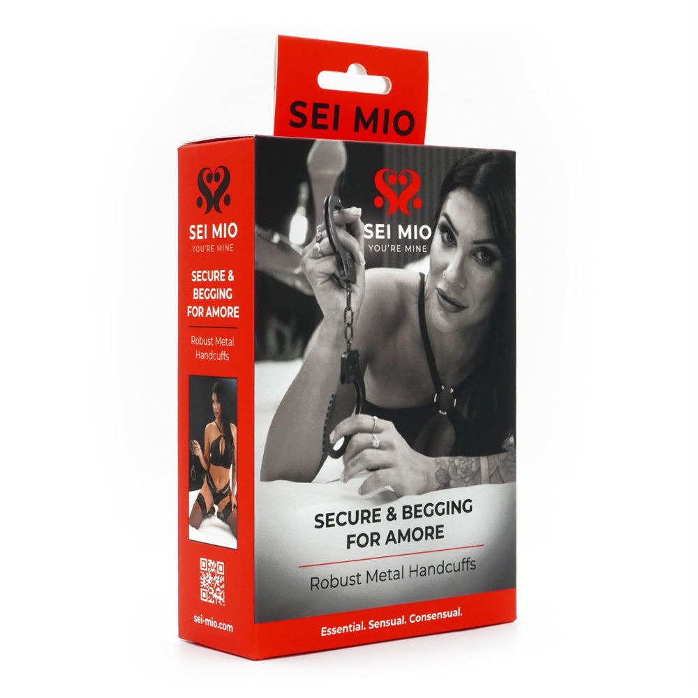 Sei Mio Secure & Begging For Amore Handcuffs | 847878001759 | Discreet Personal Wellness