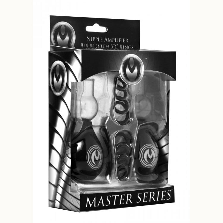 Master Series Pyramids Nipple Amplifier Bulbs W/ O Rings | 848518009852 | Discreet Personal Wellness