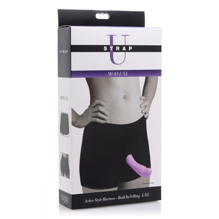 Strap U Mod Active Style Harness + Built In O Ring L/Xl | 848518023278 | Discreet Personal Wellness