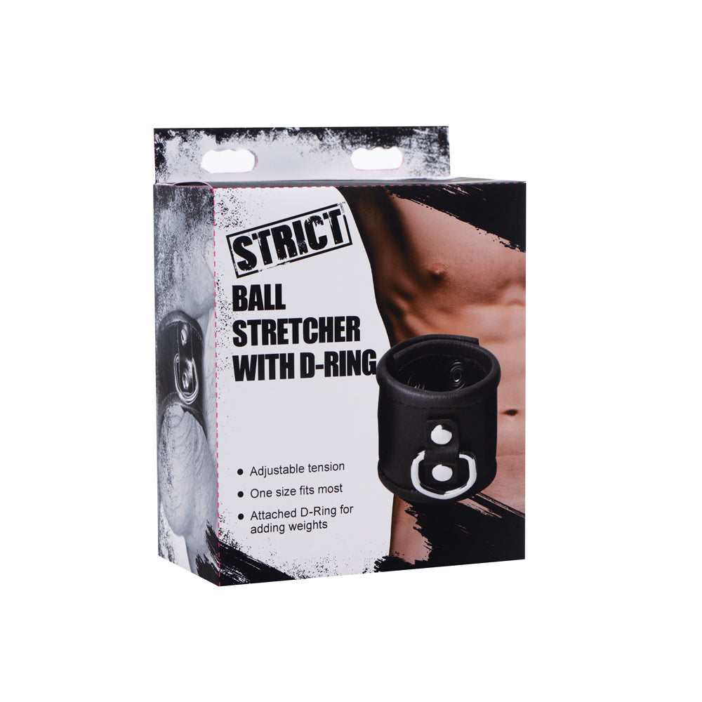Strict Ball Stretcher With D-Ring | 848518024268 | Discreet Personal Wellness