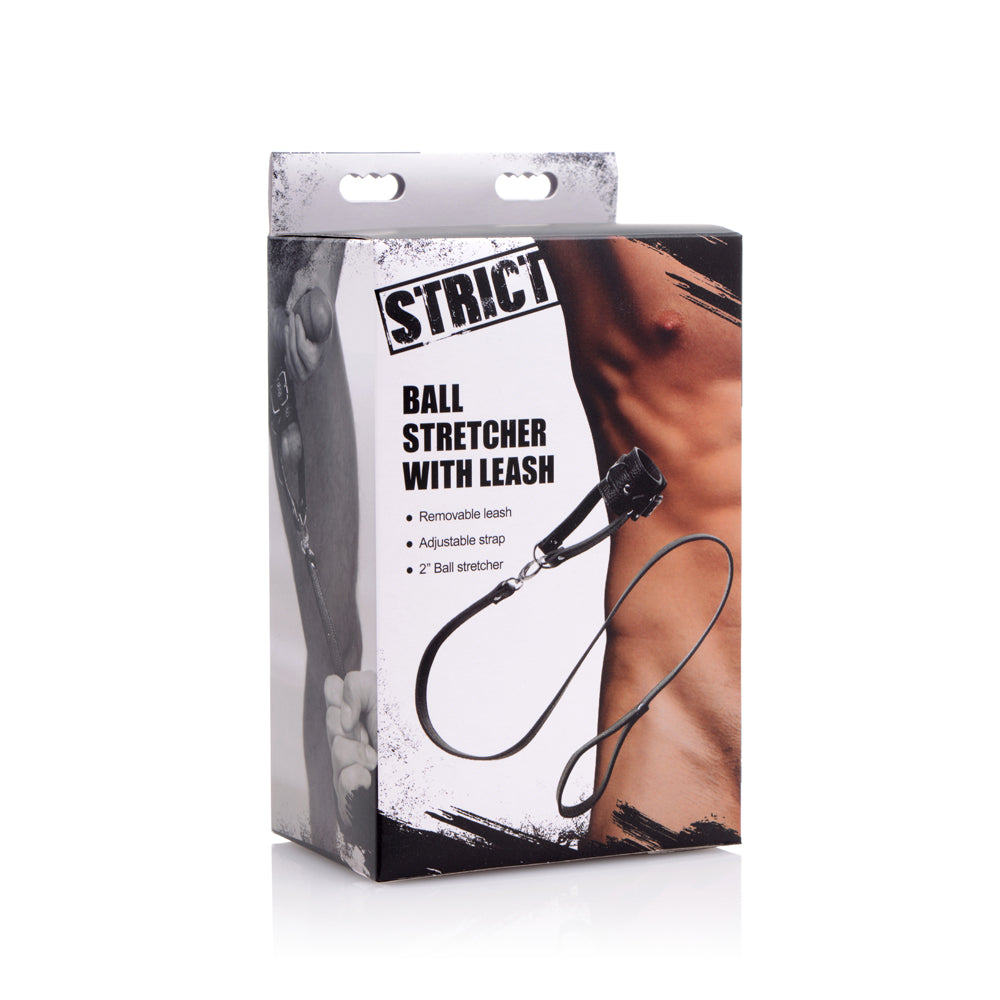 Strict Ball Stretcher With Leash | 848518025890 | Discreet Personal Wellness