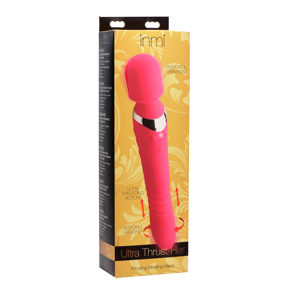 Inmi Ultra Thrust-Her Thrusting And Vibrating Wand | 848518028211 | Discreet Personal Wellness