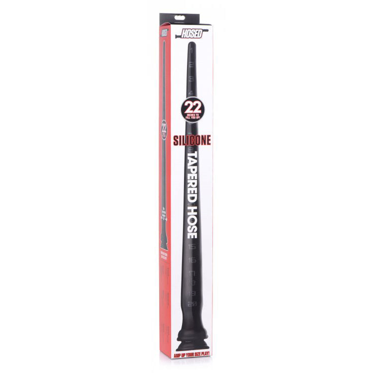 Hosed 22" Tapered Silicone Hose | 848518039019 | Discreet Personal Wellness