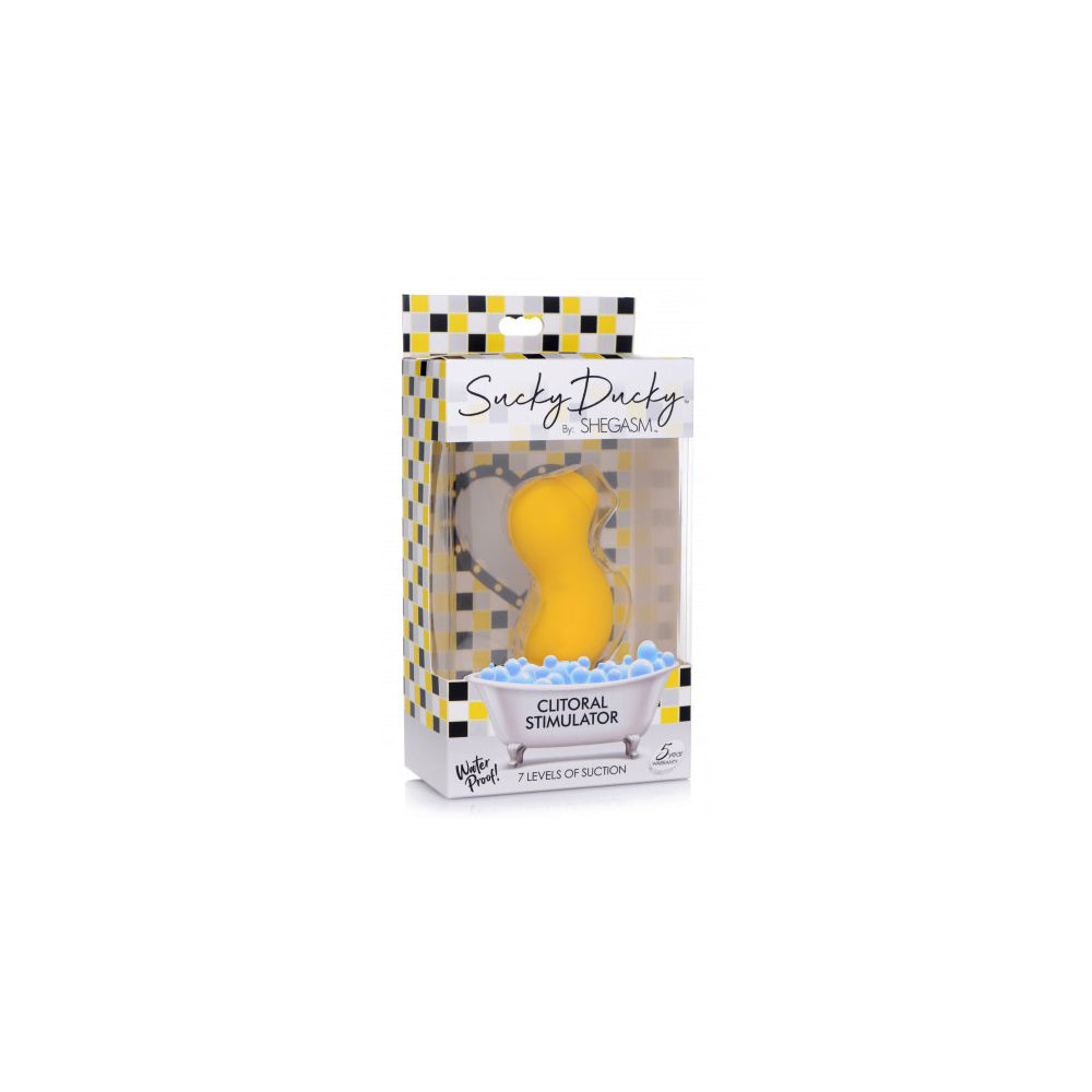 Inmi Shegasm Sucky Ducky Clitoral Stimulator Yellow | 848518042880 | Discreet Personal Wellness