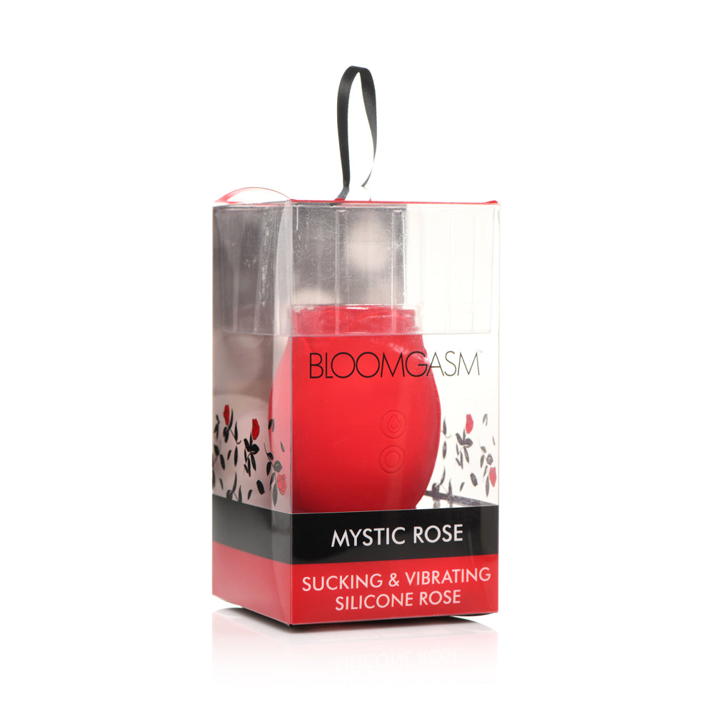 Bloomgasm Mystic Rose Sucking & Vibrating Silicone Rose | 848518050366 | Discreet Personal Wellness