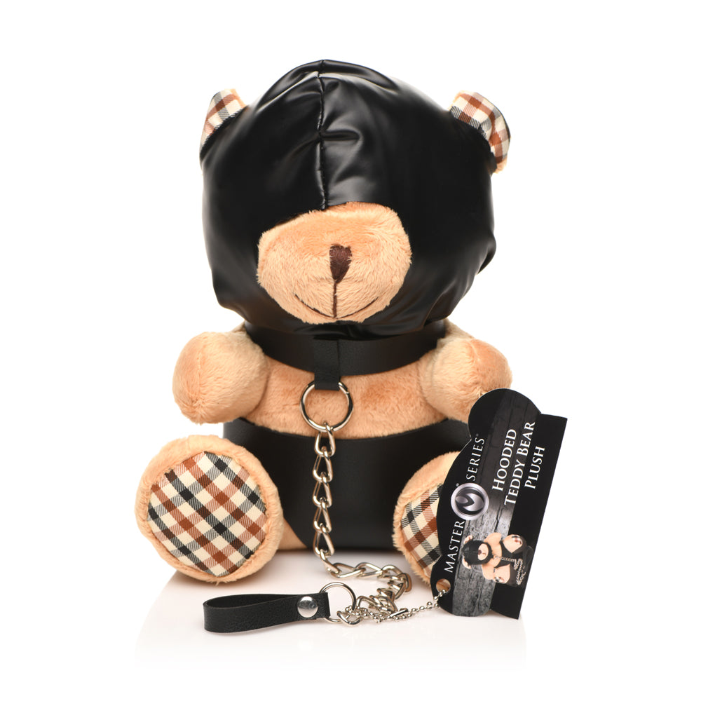 Master Series Hooded Teddy Bear Plush | 848518052575 | Discreet Personal Wellness