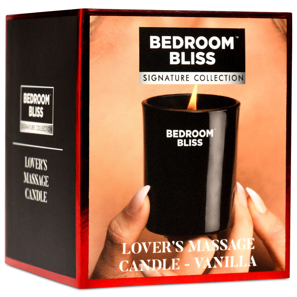Bedroom Bliss Lover's Massage Candle Vanilla | 848518053053 | Discreet Personal Wellness
