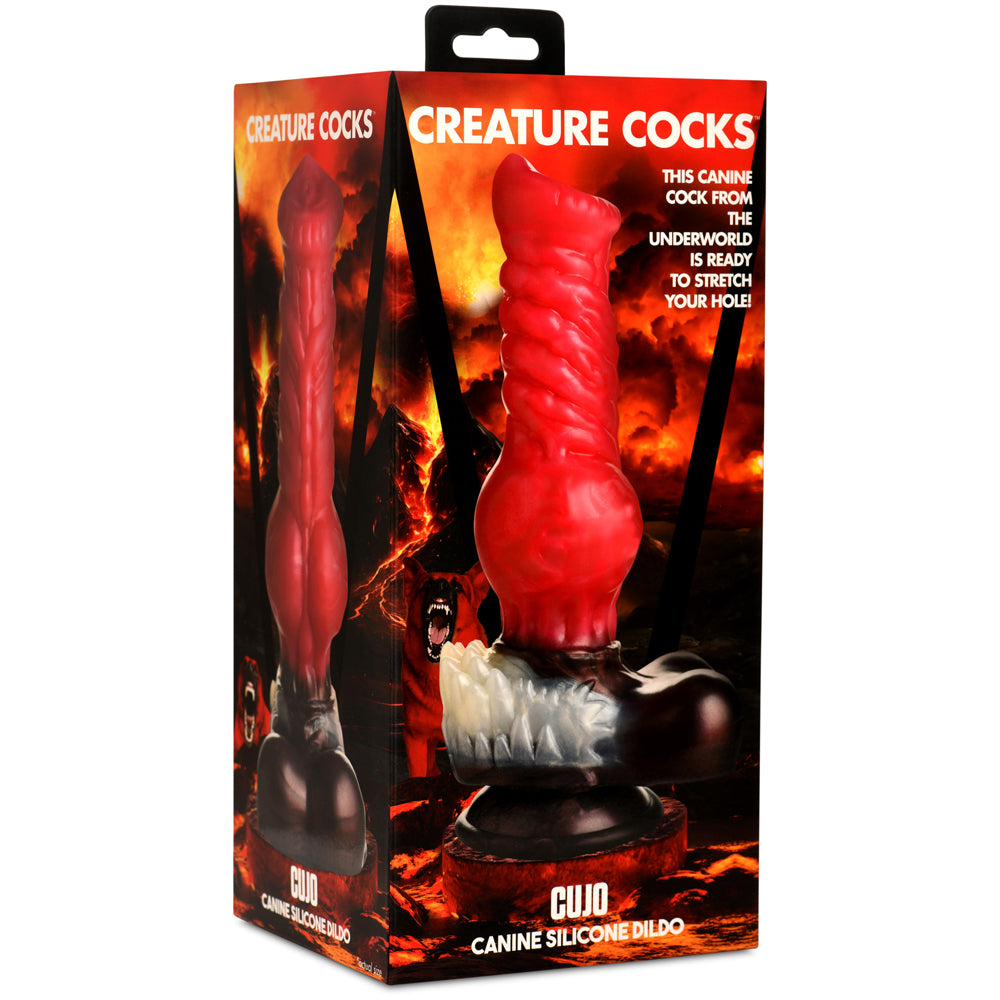 Creature Penis Cujo Canine Silicone Dildo | 848518053473 | Discreet Personal Wellness