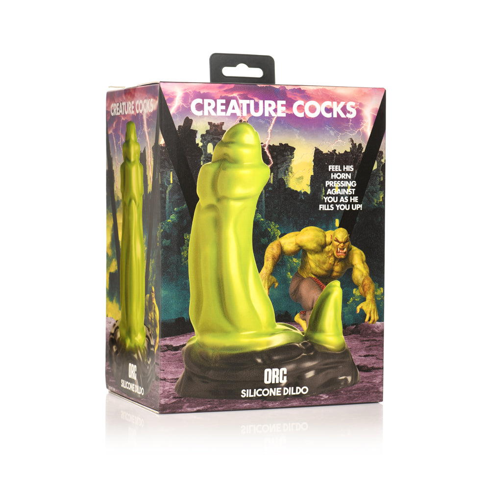 Creature Penis Orc Silicone Dildo | 848518054043 | Discreet Personal Wellness