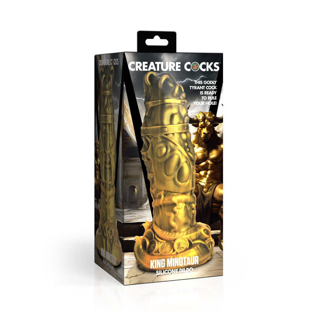 Creature Penis King Minotaur Silicone Dildo | 848518056399 | Discreet Personal Wellness