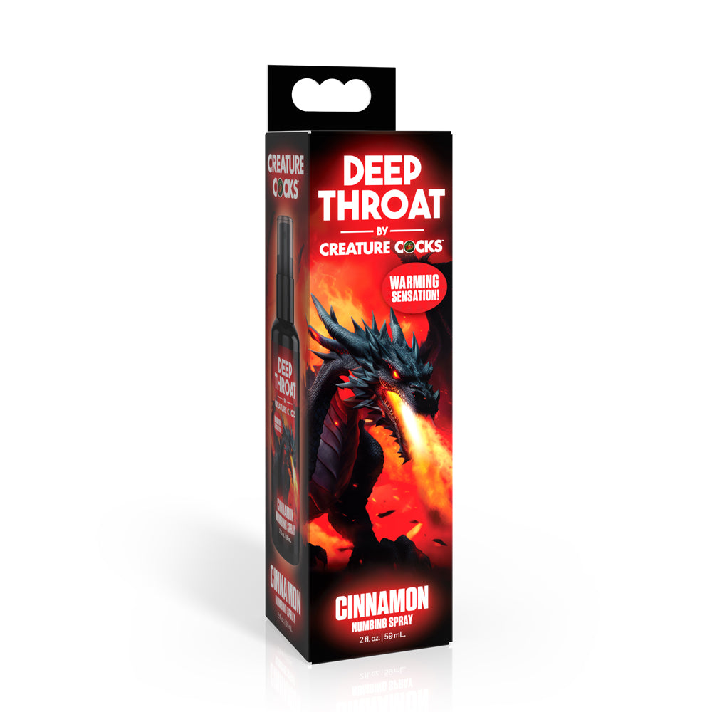 Creature Penis Deep Oral Cinnamon Numbing Spray 2 oz. | 848518057112 | Discreet Personal Wellness