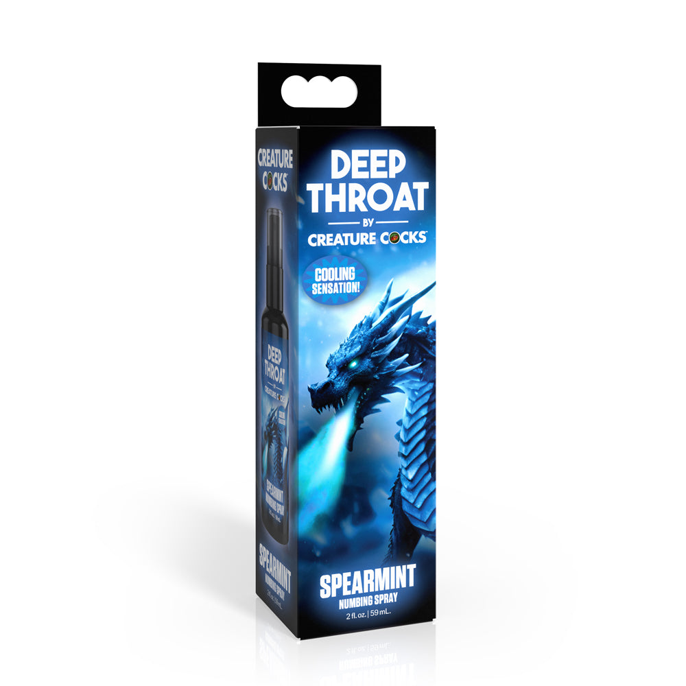 Creature Penis Deep Oral Spearmint Numbing Spray 2 oz. | 848518057129 | Discreet Personal Wellness