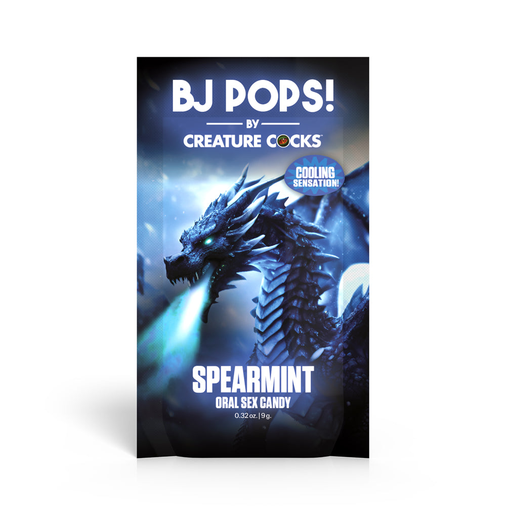 Creature Penis Bj Pops! Spearmint | 848518057150 | Discreet Personal Wellness