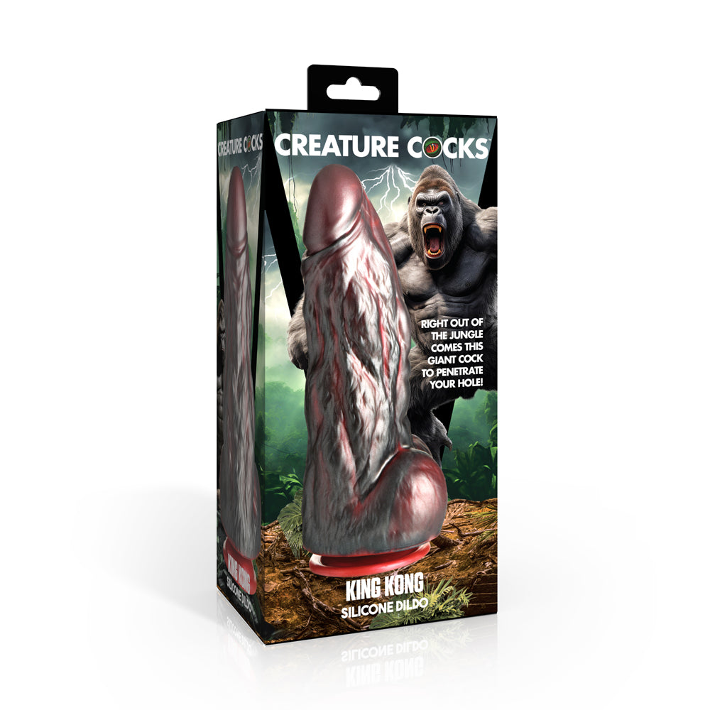 Creature Penis King Kong Silicone Dildo | 848518057457 | Discreet Personal Wellness