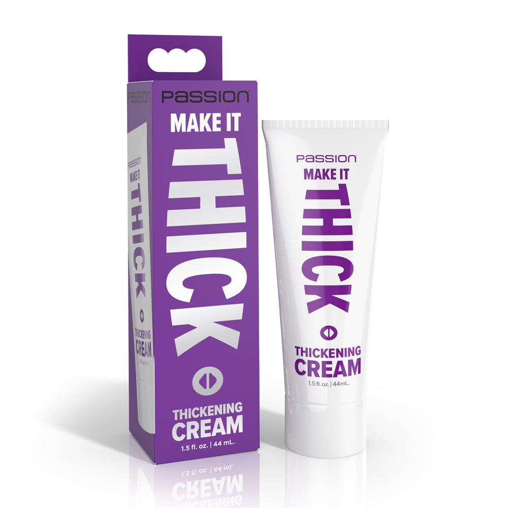 Passion Lubricants Make It Thick Thickening Cream 1.5 oz. | 848518058225 | Discreet Personal Wellness