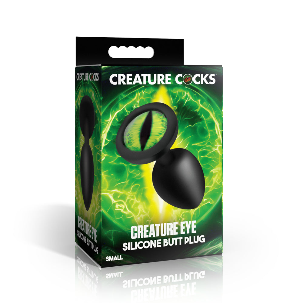 Creature Penis Creature Green Eye Silicone Butt Plug Small | 848518059871 | Discreet Personal Wellness