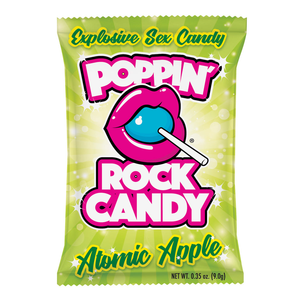 Popping Rock Candy Atomic Apple | 850006647187 | Discreet Personal Wellness