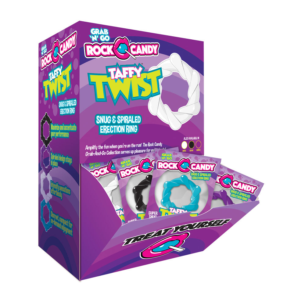 Taffy Twist 24Ct Display | 850006647798 | Discreet Personal Wellness