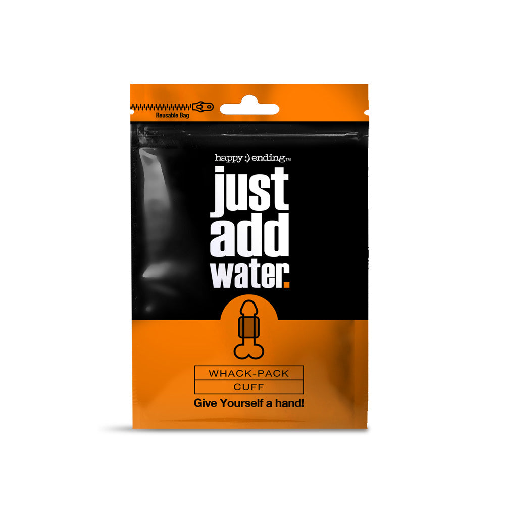 Happy :) Ending Just Add Water Whack Pack Cuff | 850010096087 | Discreet Personal Wellness